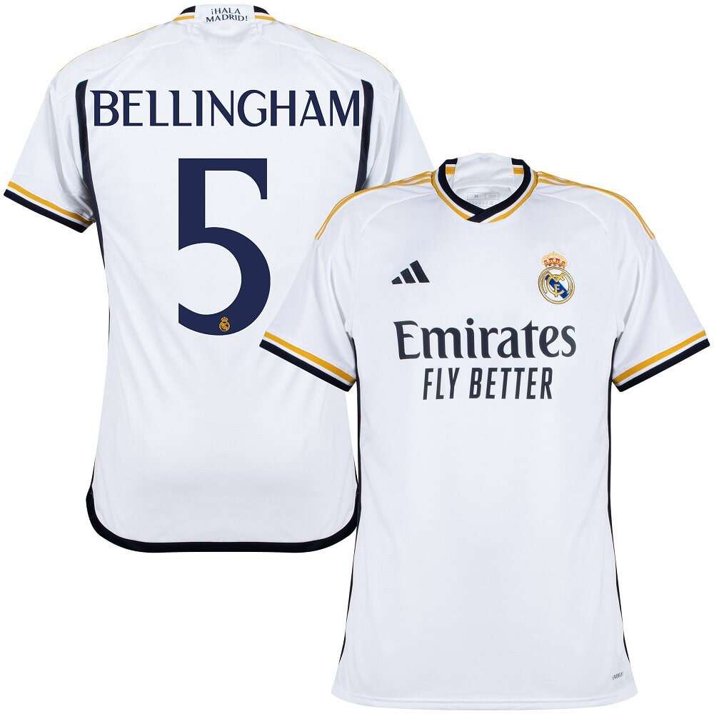 REAL MADRID HOME JERSEY 2023 2024 BELLINGHAM