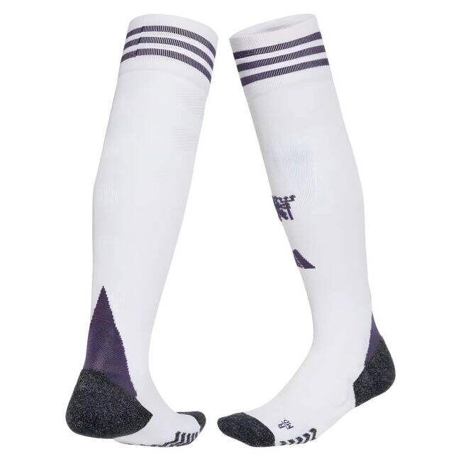 2025-2026 Man Utd Away Socks (White)