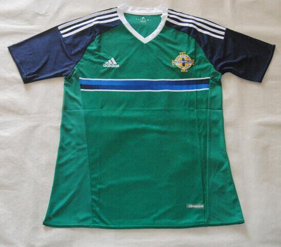 Northern Ireland Home Euro 2016 Soccer Jersey Shirt - Official