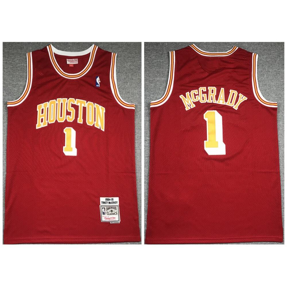 Classic Houston Rockets 1 Red Jersey - Game Day Essential