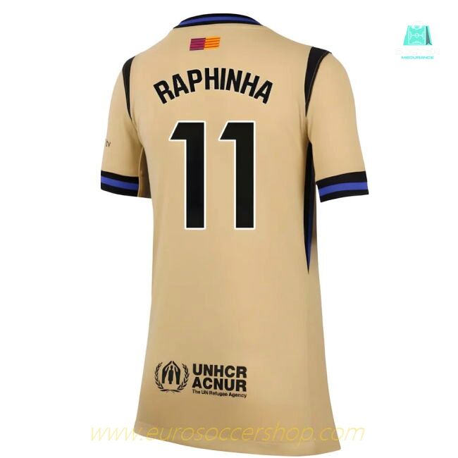 2025-2026 Barcelona Away Shirt (Kids) (Raphinha 11)