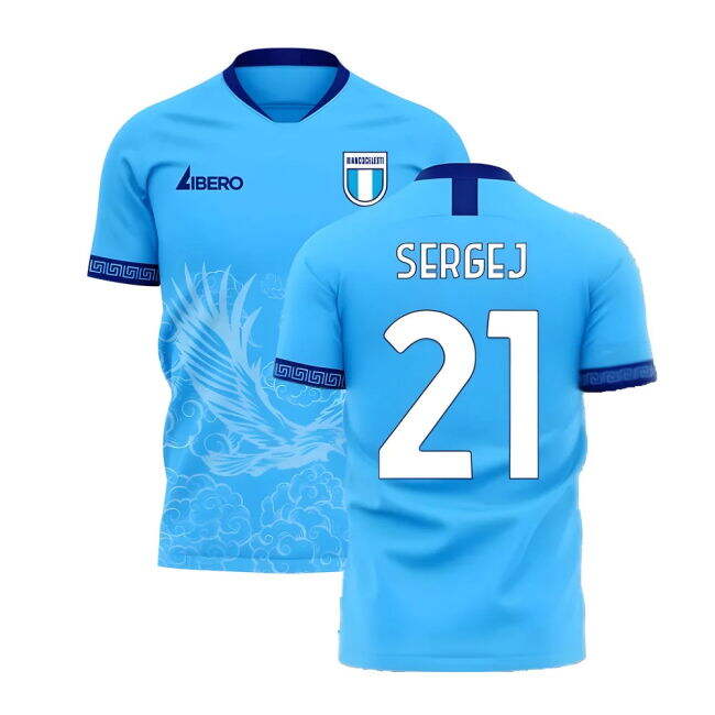 Top Quality Eagles Home Jersey Lazio 202 #5 2024-2025 Season Gre (v5)