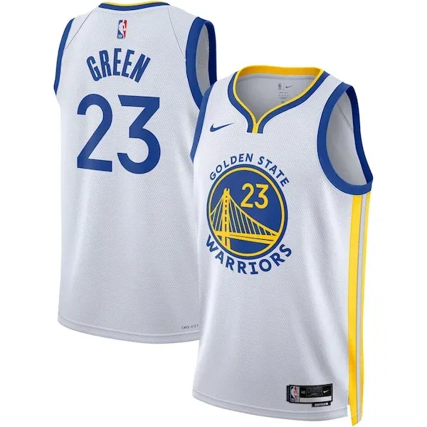 Draymond Green GSW Swingman Jersey - contemporary Basketball - White