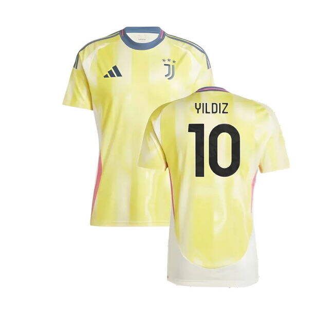 2024-2025 Juve Away Shirt (Yildiz 10) Antibacterial Lightweight