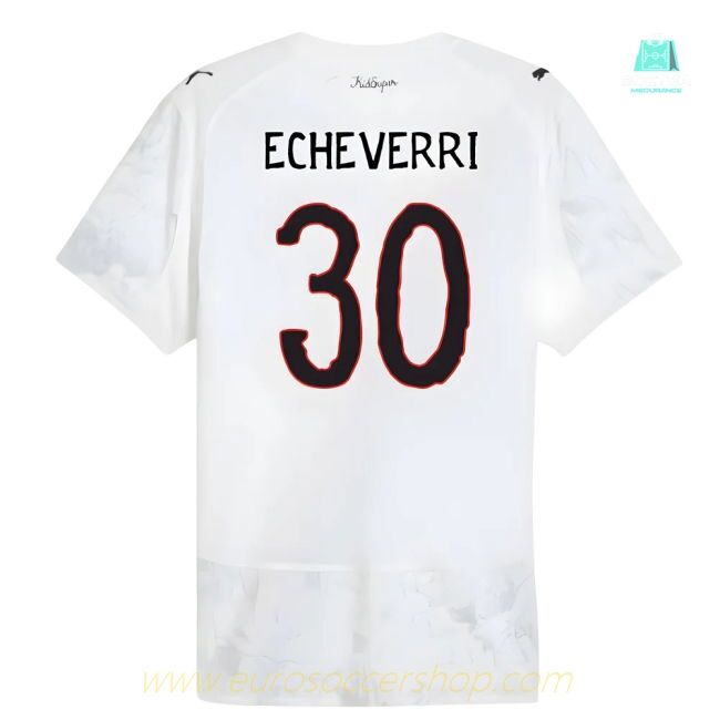 2025-2026 KIDSUPER x Manchester City CWC Authentic Shirt (White) (Echeverri 30)