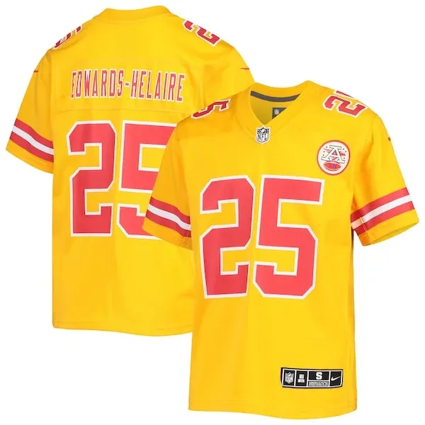 Kansas City Chiefs Clyde Game Jersey - Gold | NFL Player Jersey