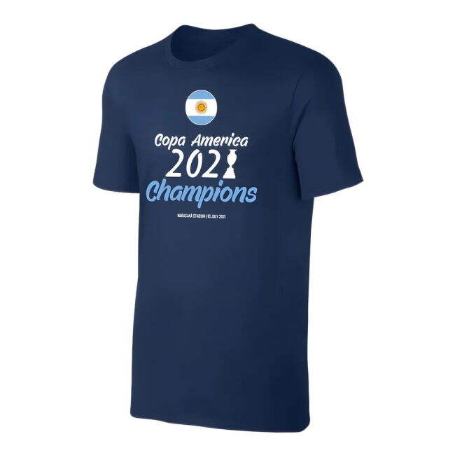 Match-Ready Climate-Control Argentina Ca2021 Winners T-Shirt Messi