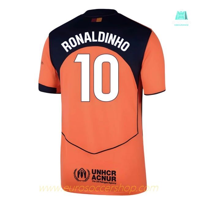 2025-2026 Barcelona Third Shirt (Ronaldinho 10)