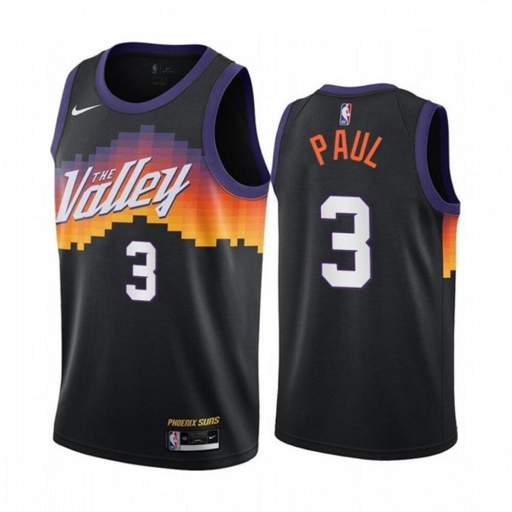 Collector's Item Modern Men's Phoenix Suns #3 Chris Black Basketball Jersey