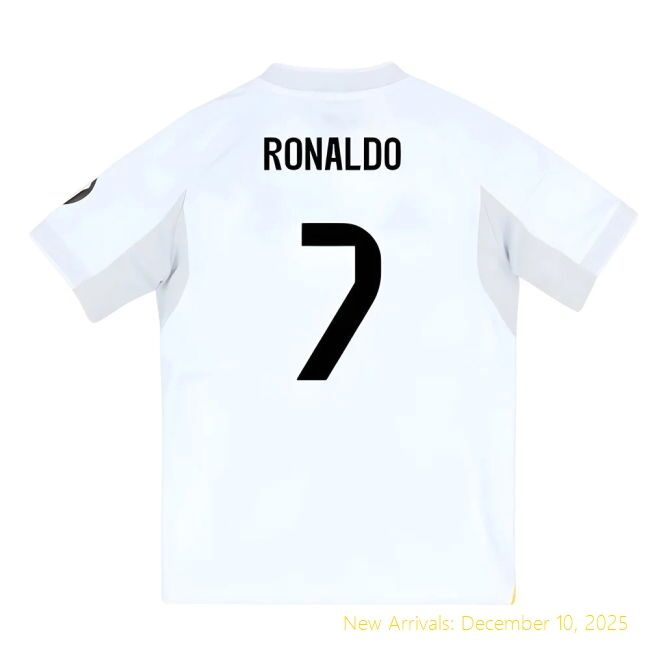 2025-2026 Real Madrid Home None - Top Grade Fan Gear (Ronaldo 7)