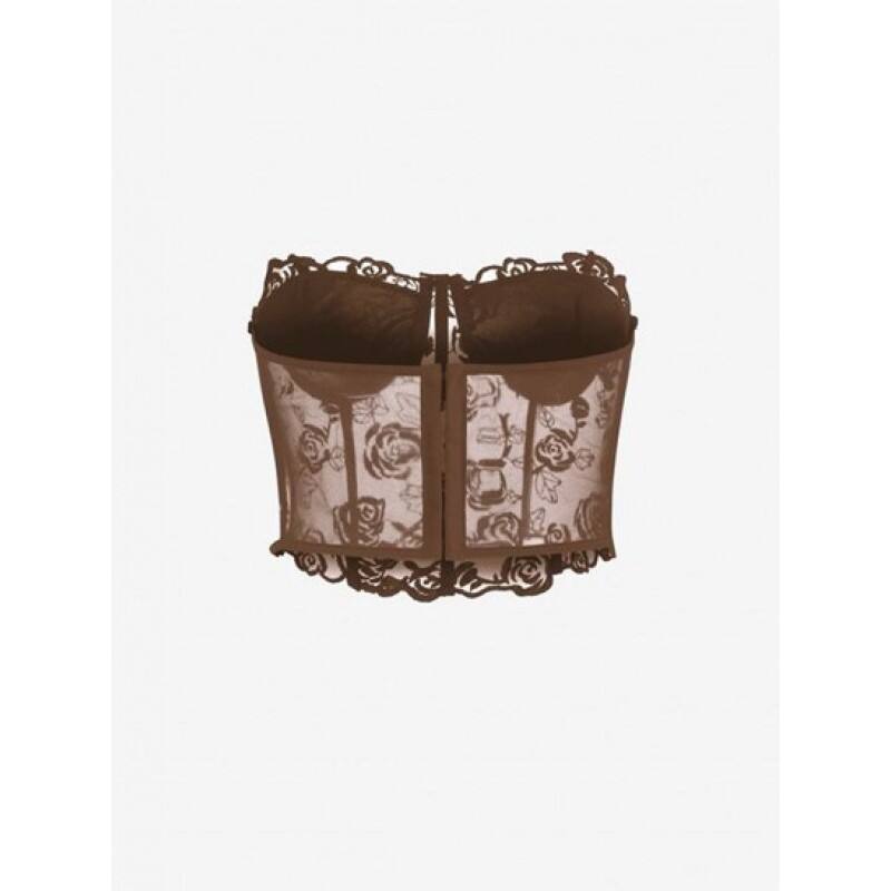 Corset-style Lace Bustier Tube Top OG8355