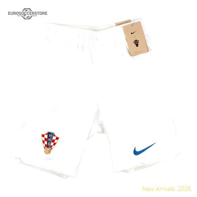 Croatia 2022-2023 Home Shorts - High-performance Breathable