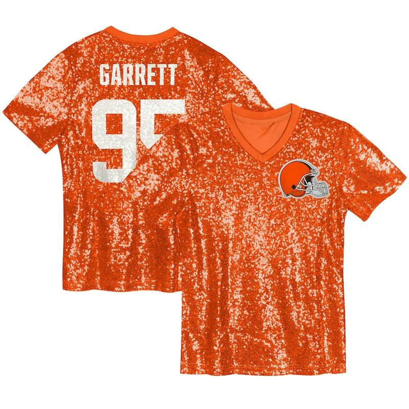 None Myles Garrett Cleveland Browns Iconic Fan Apparel Game Day Wear