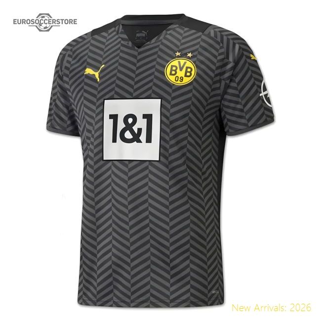 2021-2022 Borussia Dortmund Road Jersey - Unique Style - Collectors Item