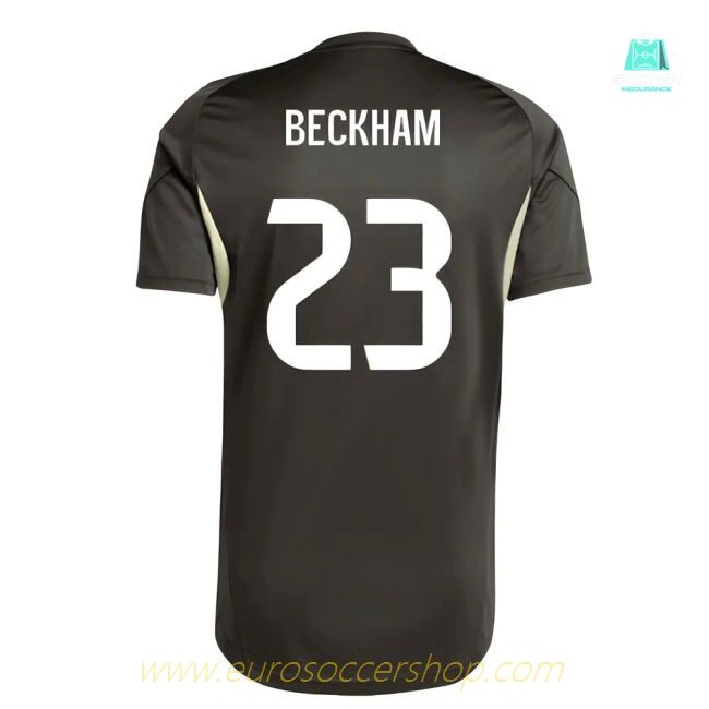 2025-2026 Real Madrid Training Jersey (Utility Grey) (Beckham 23)