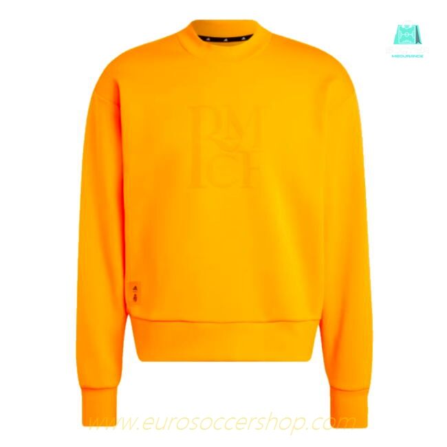 2024-2025 Real Madrid Seasonal Double Knit Crew (Orange)