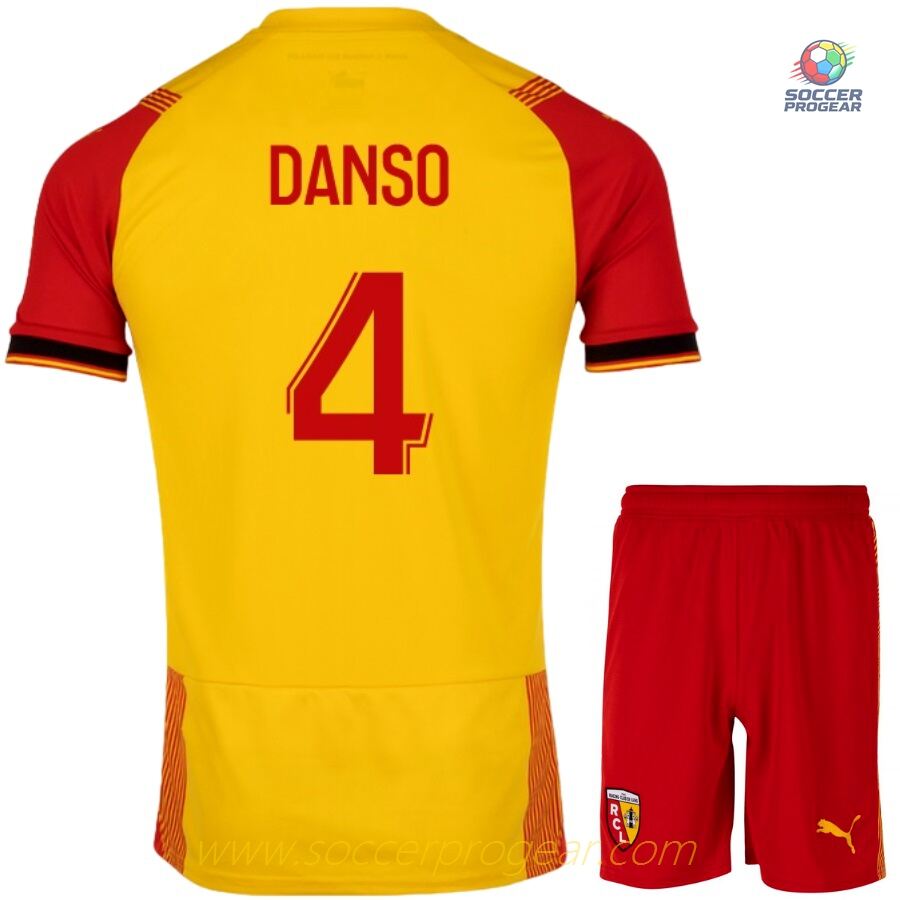 JERSEY KIT CHILDREN RC LENS HOME 2023-24 DANSO