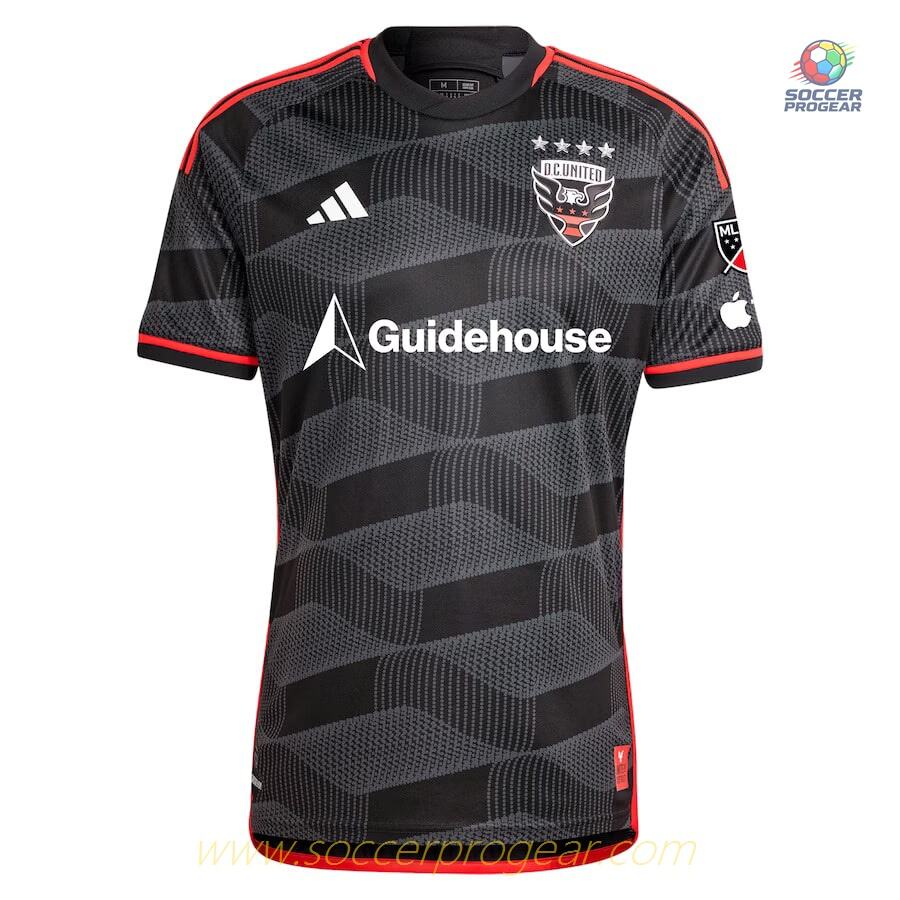 DC United Black Team Jersey 2024