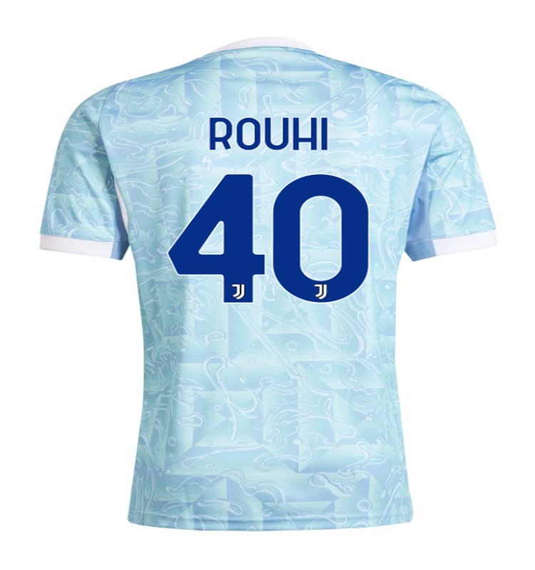 2526 Juventus Away Jersey Shirt 40 ROUHI - Official Replica 8412