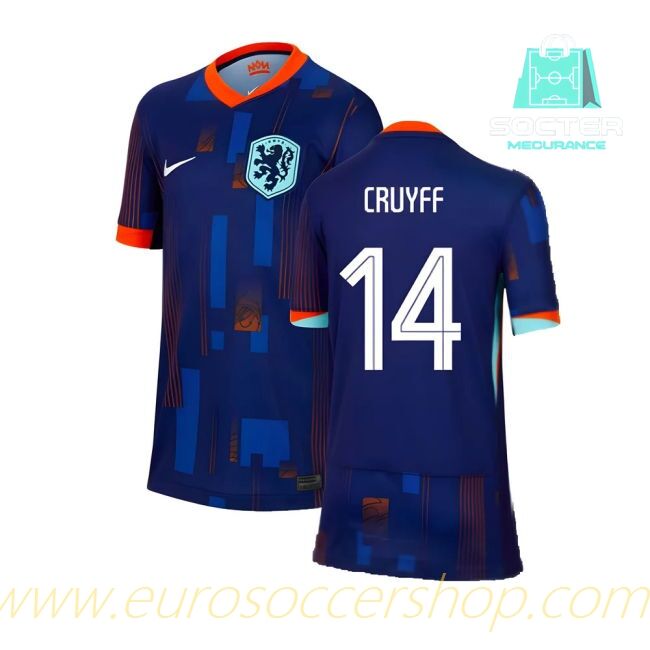 2024/25 Campaign Holland Authentic Away Jersey Youth (Cruyff 14)