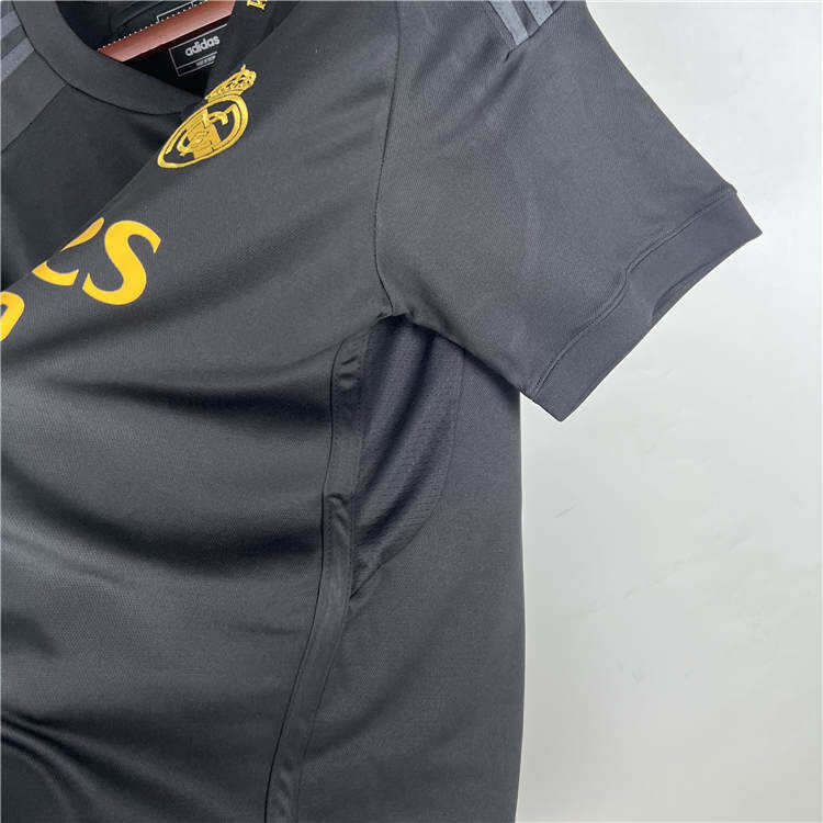 Real Madrid 2324 Third Black Soccer Jersey Football Shirt - Official