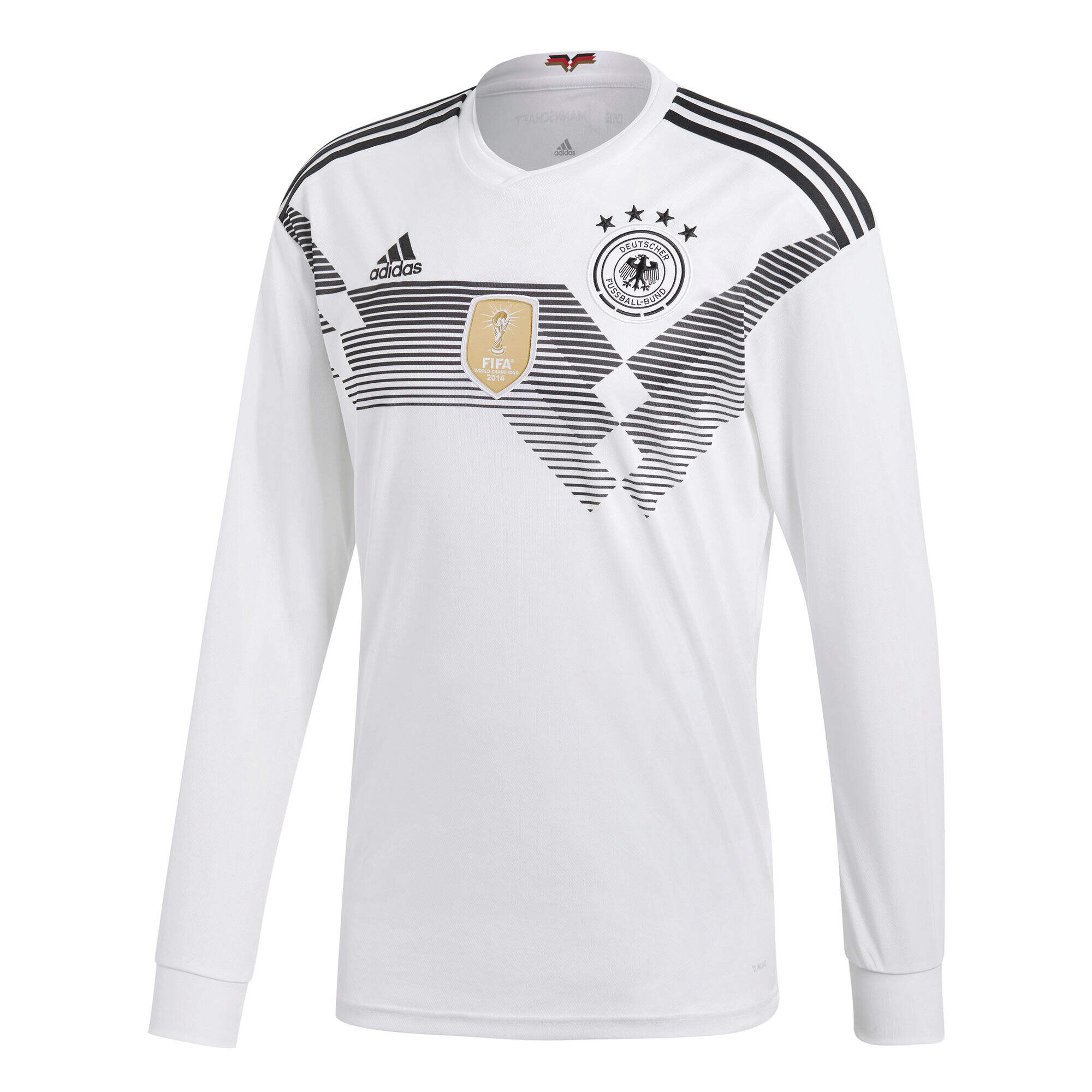 Germany Home 2018 World Cup LS Soccer Jersey Shirt - World Cup