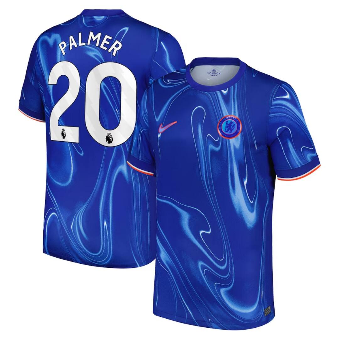 2425 Chelsea Home Blue Football Shirt PALMER 20 - Official Replica