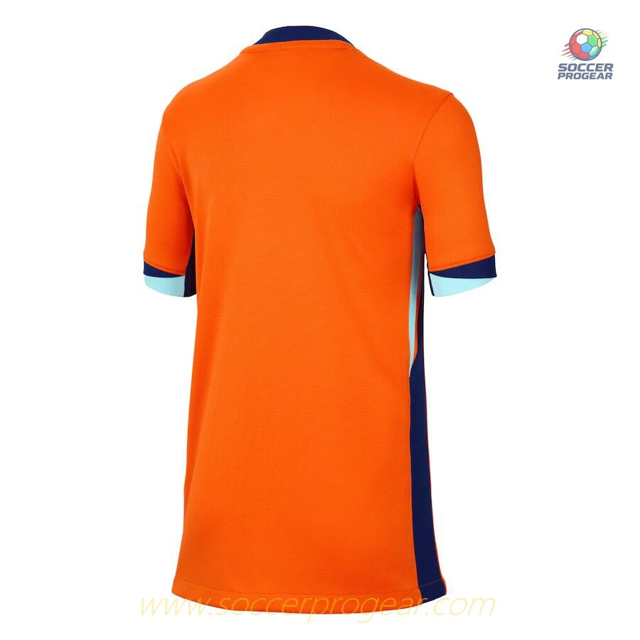 Netherlands Home Soccer Shirt 2024/25 Collection Kids