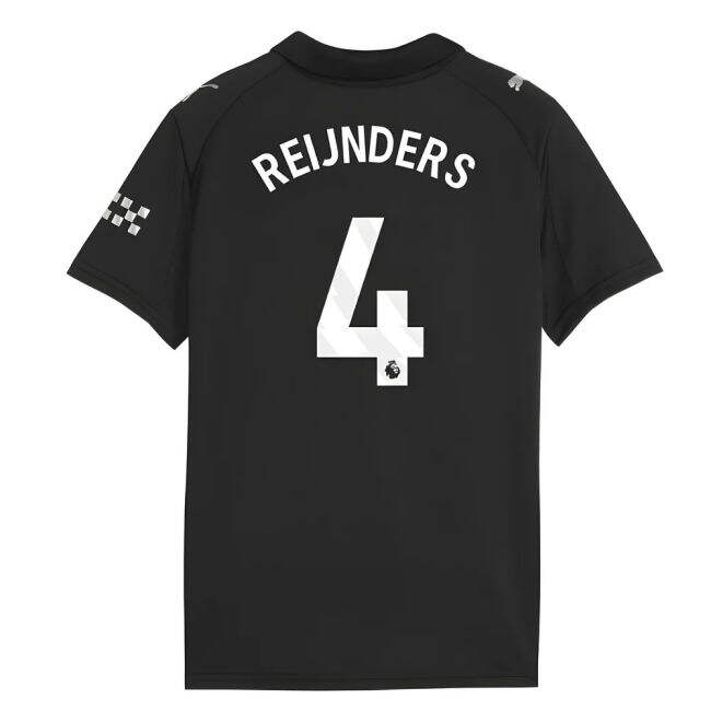2025-2026 Man City Away Shirt (Kids) (Reijnders 4)