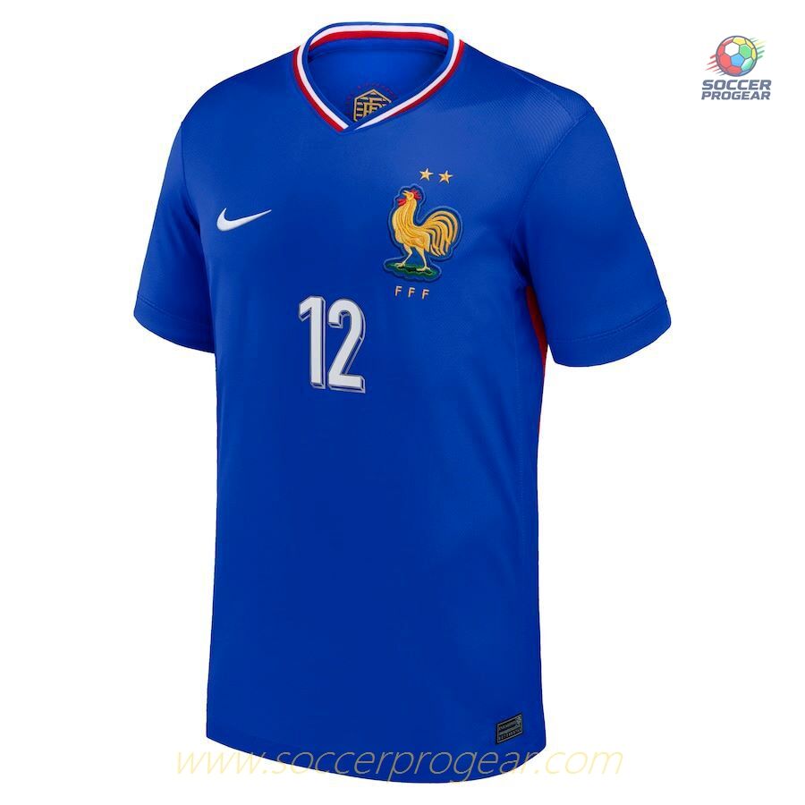 France National Team Home Soccer Shirt 2024/25 Collection Doue