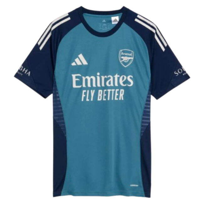 2025-2026 Arsenal Training Shirt (Blanch Blue) (Eze 10)
