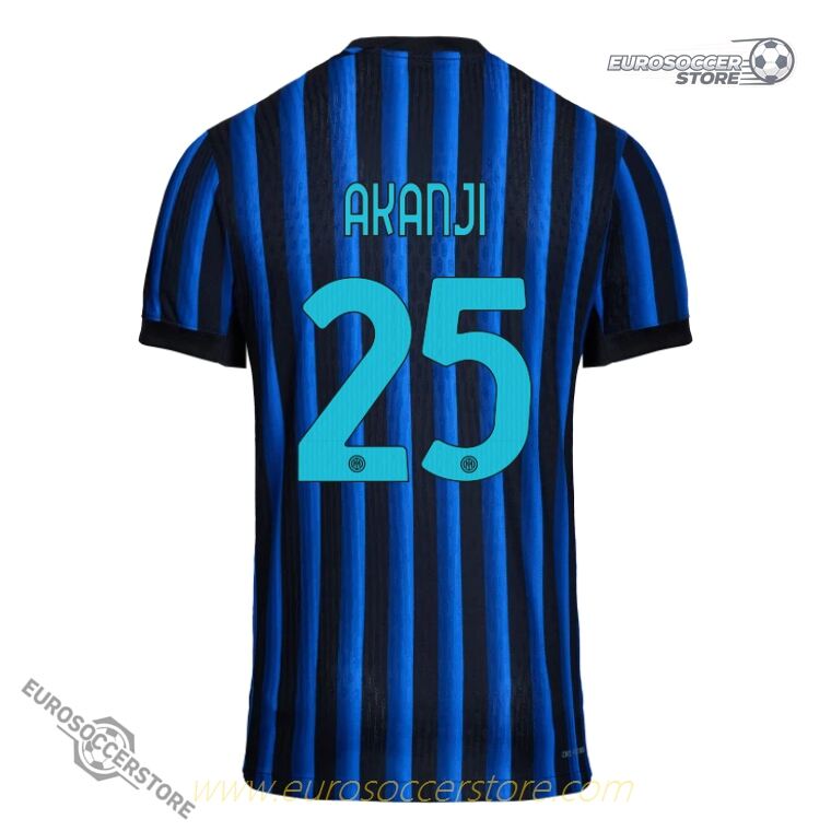 Inter Milan 25-26 Home Jersey (Player Version) - AKANJI 25