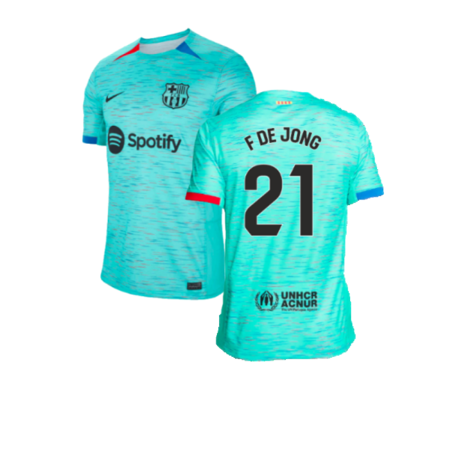 Camiseta Barcelona Hombres Tercer 2023-2024 - Alta Calidad - Jong 21