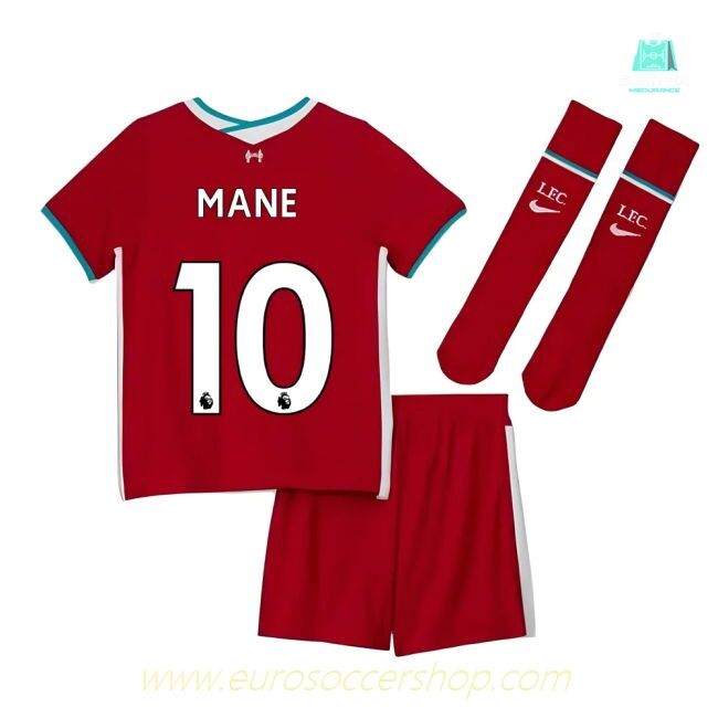 2020-2021 Liverpool Home Nike Little Boys Mini Kit (MANE 10)
