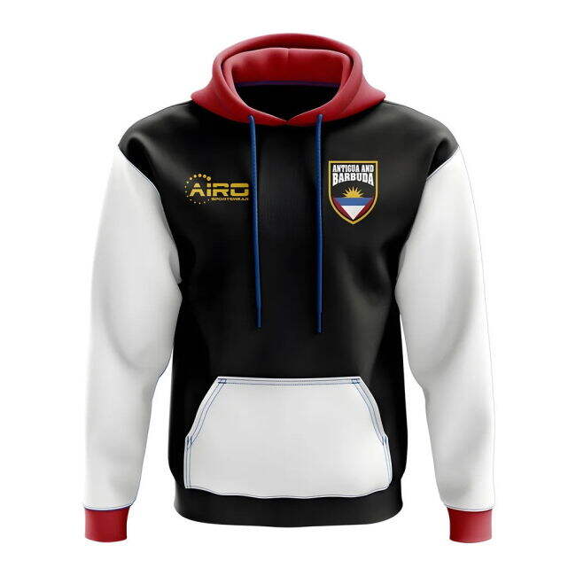 Antigua and Barbuda Concept Country Football Hoody (Black)