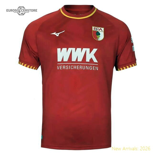 Trending Popular 2025-2026 Fc Augsburg Away Shirt