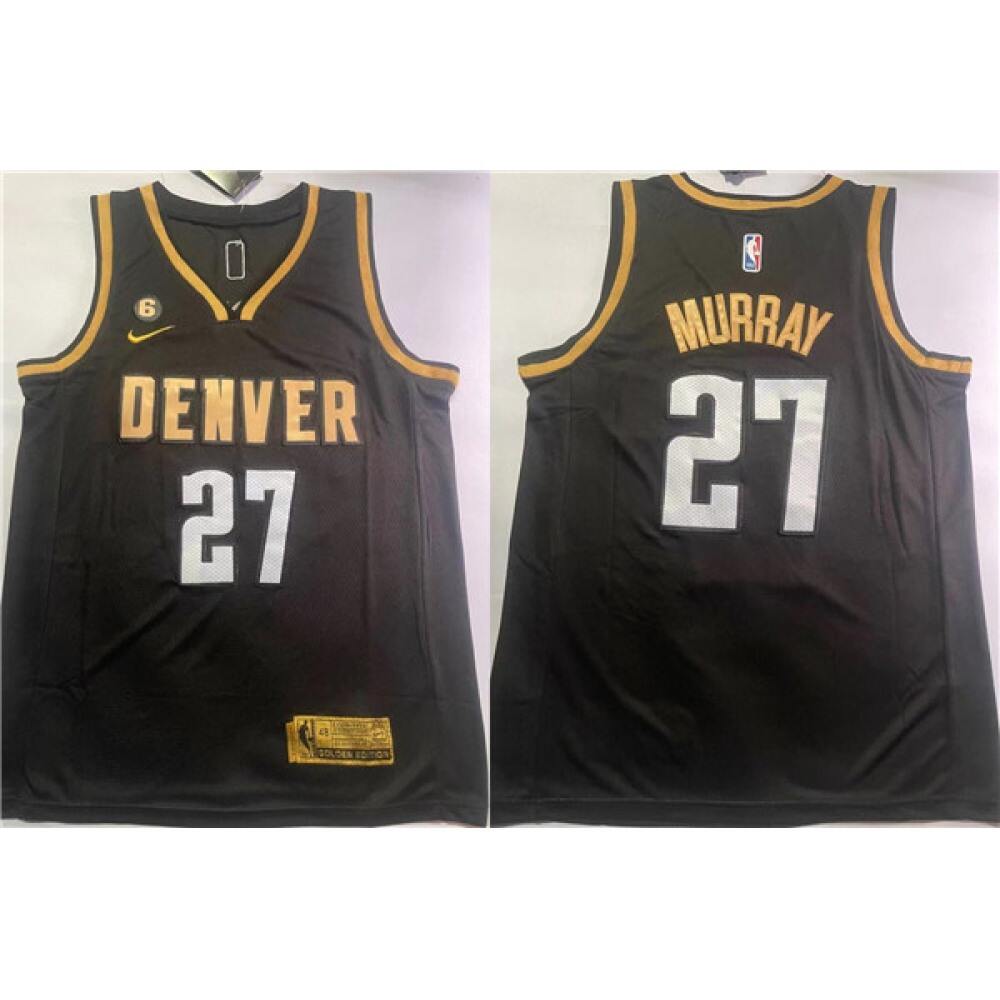 Classic Denver Nuggets 27 Black Jersey - Basketball Fan Gear