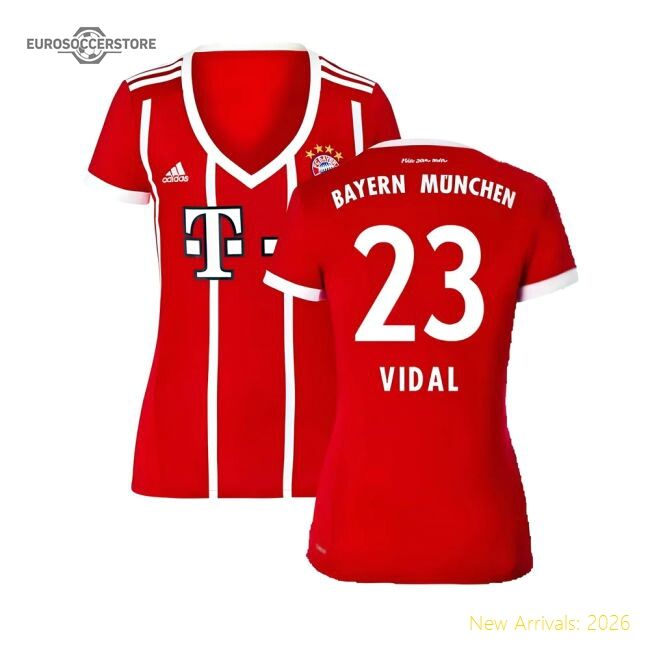 Bayern Munich 2017-18 Womens Main Jersey (xl) ((excellent) Xl) (vid