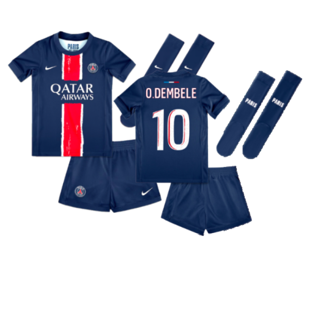 Elite Performance Psg Dembele #10 Fresh Look Fan Gear Football Kit