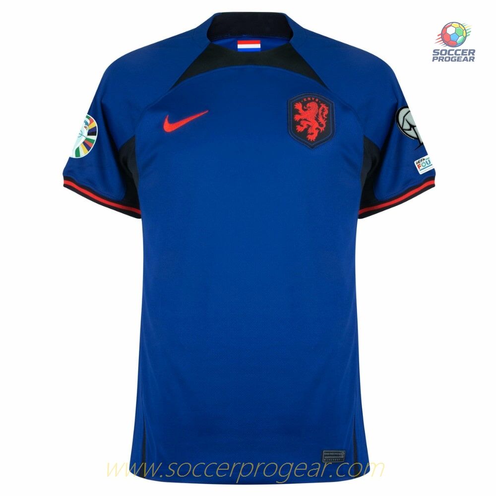 NETHERLANDS AWAY EURO 2024 QUALIFYING KIDS JERSEY