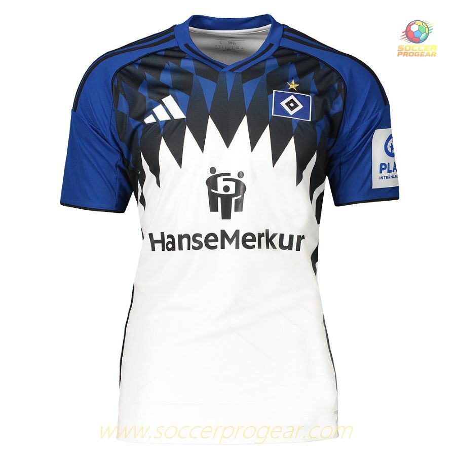 Football Team Jersey Hambourg Home 2025-26 Edition