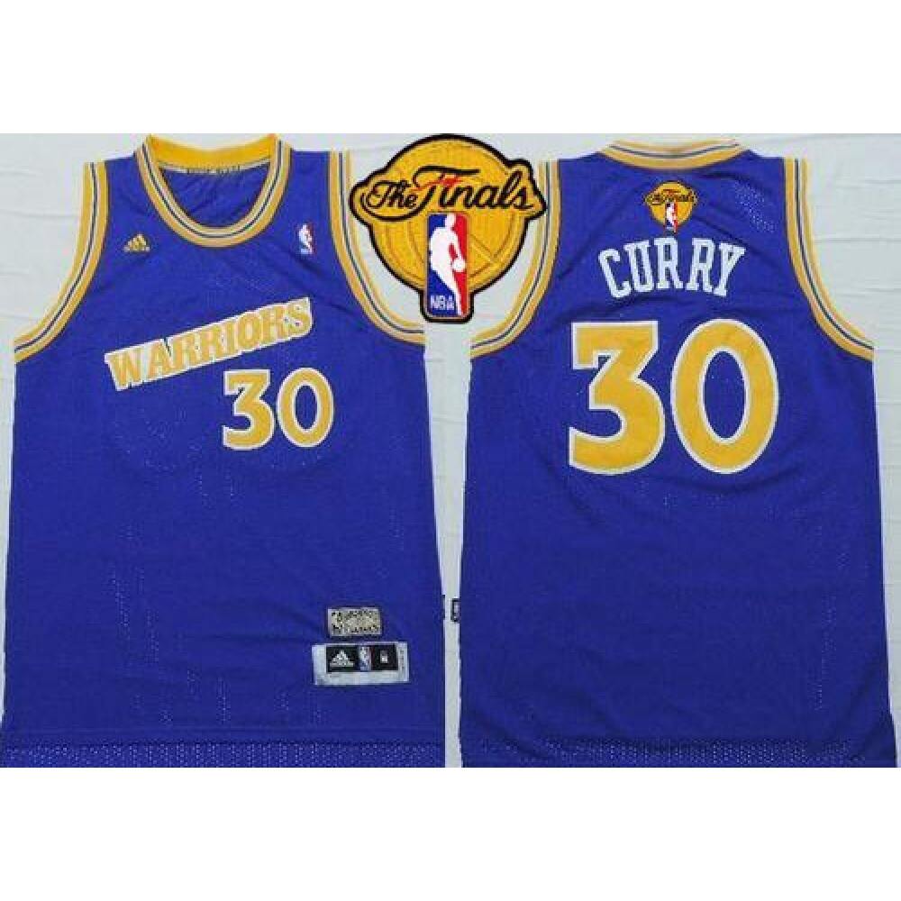 Elite Jersey Stephen Curry30 Blue - - NBA Collection