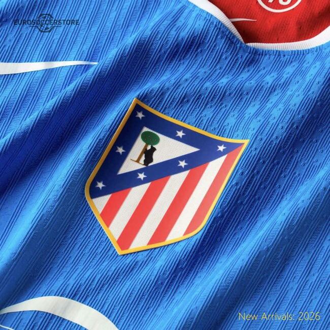 Atletico Madrid La Liga Third First-class Jersey Performance Fabric