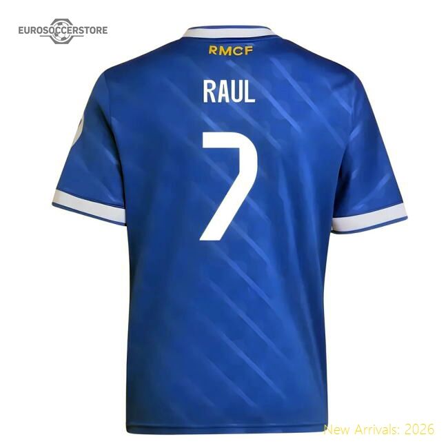 2025-2026 Real Madrid Third Pro-level Jersey Raul Advanced Textile
