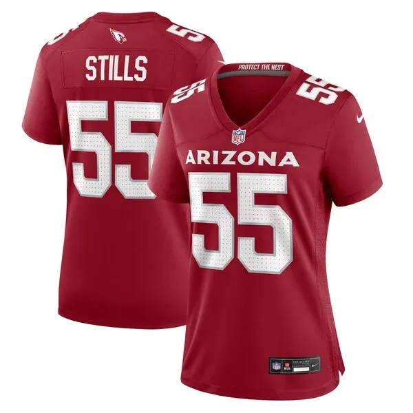 None Dante Stills Game Jersey - Cardinal | NFL Player Jersey