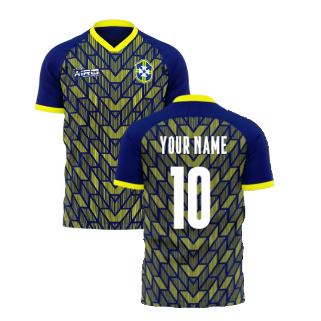 Brazil Team Sleek Concept Soccer Jersey