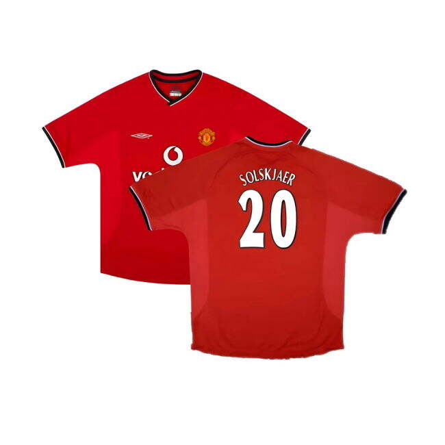 Professional Man Utd Solskjaer 20 2000 Manchester United 2000-02 Ho...