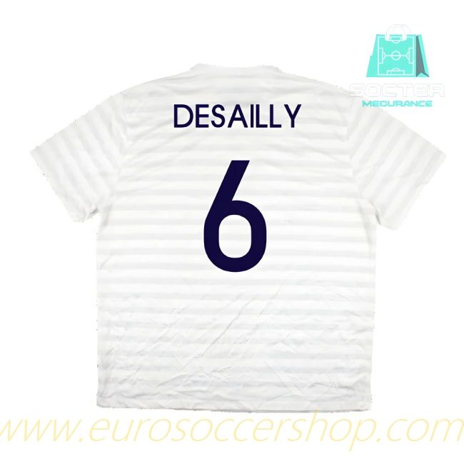 France Away Football Shirt (Desailly 6)
