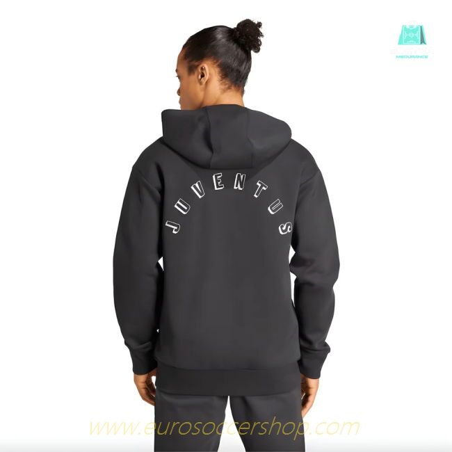 2024-2025 Juventus Anthem Jacket (Black)