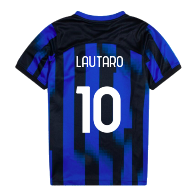 Inter Milan Senior Team Elite Quality Home Player Jersey (Lautaro 10)